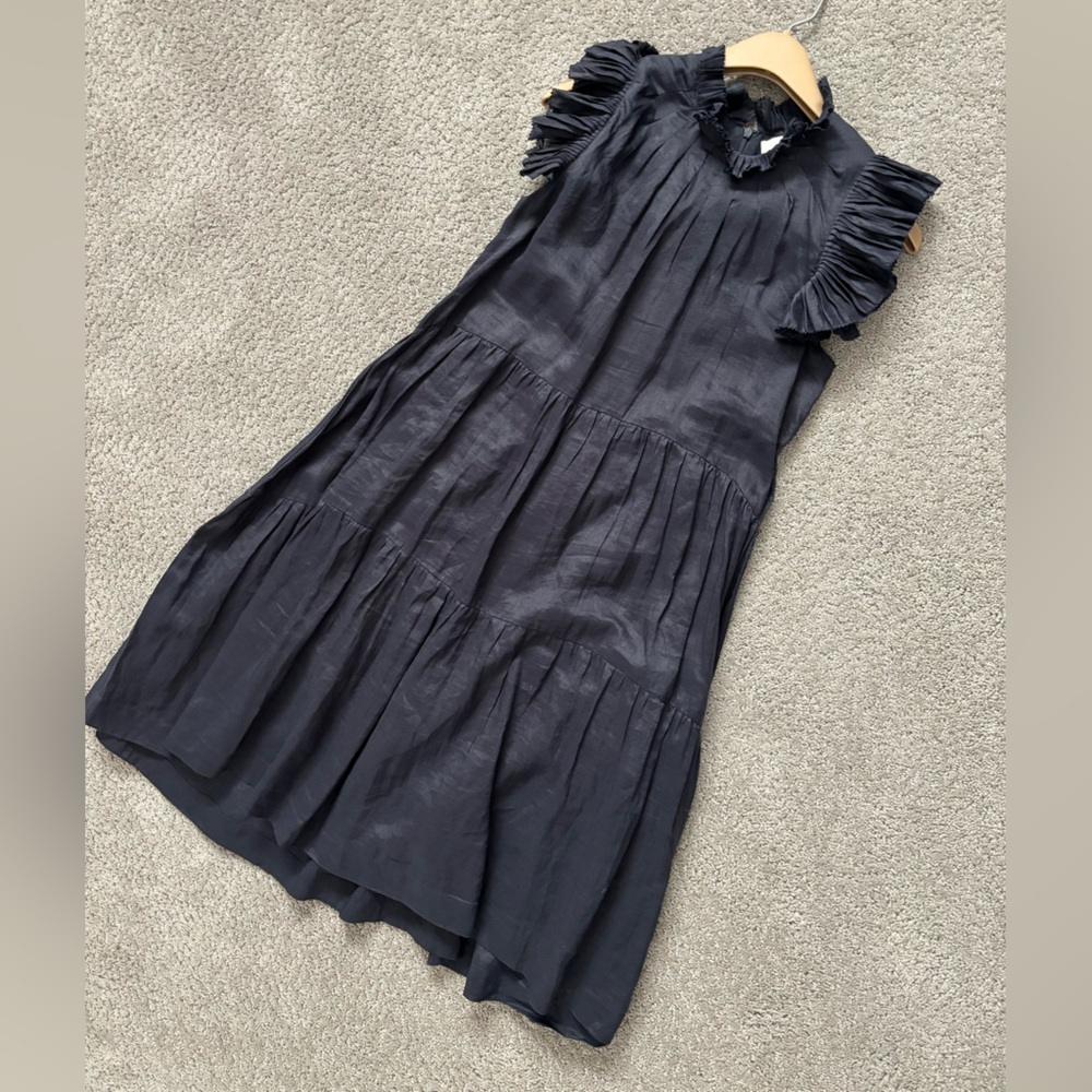 Sea Waverley Flutter Sleeve Dress